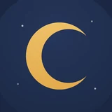 The Conversant app icon: a gold crescent C on navy